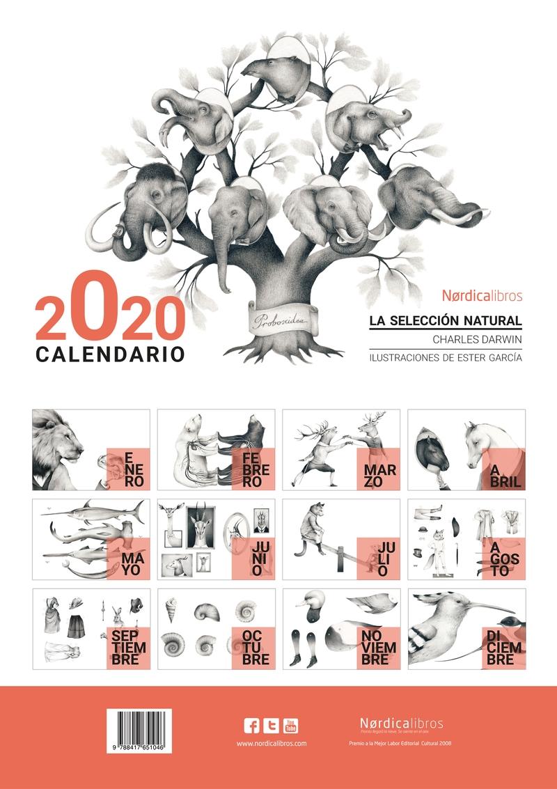 Calendario 2020 "La selección natural"