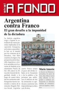 Argentina contra Franco "El gran desafío a la impunidad de la dictadura"
