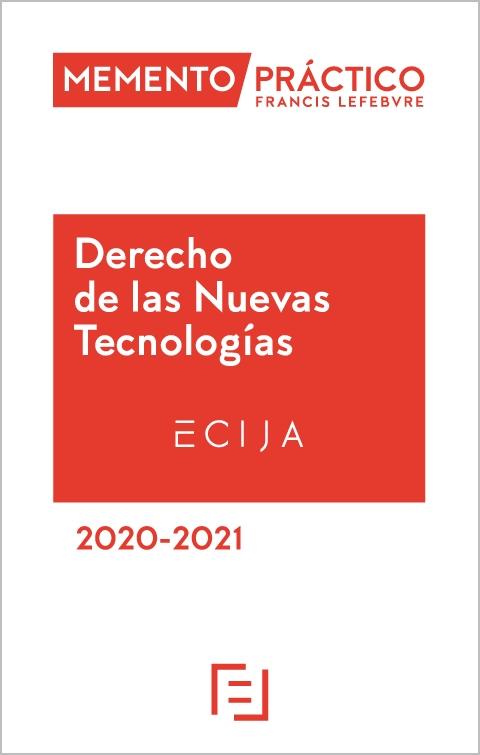 Memento Derecho de las nuevas tecnologías 2020-2021