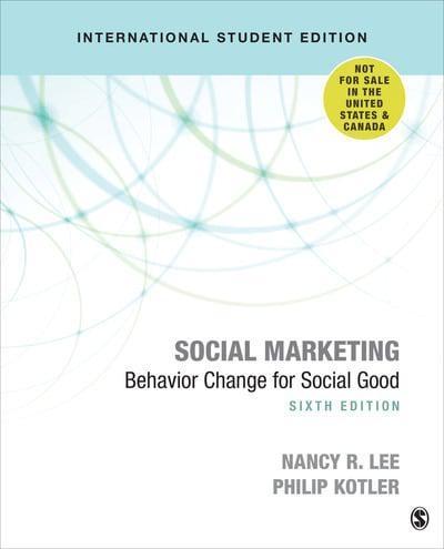 Social Marketing "Behavior Change for Social Good "