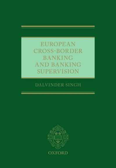 European Cross-Border Banking and Banking Supervision