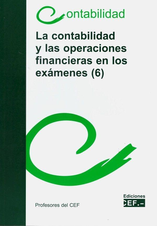 Contabilidad y las operaciones financieras en los exámenes 6