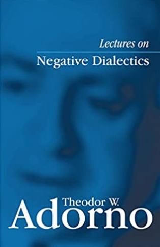Lectures on Negative Dialectics