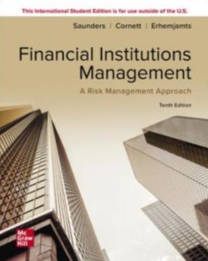 Financial Institutions Management "A Risk Management Approach"