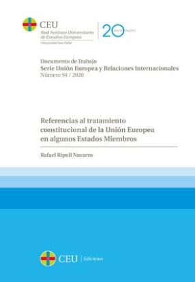 Referencias al tratamiento constitucional de la Unión Europea en algunos Estados Miembros