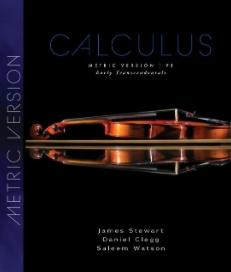 Calculus Single Variable "Early Transcendentals, Metric Edition"