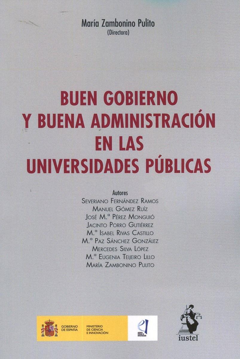 Buen gobierno y buena administración en las universidades públicas 