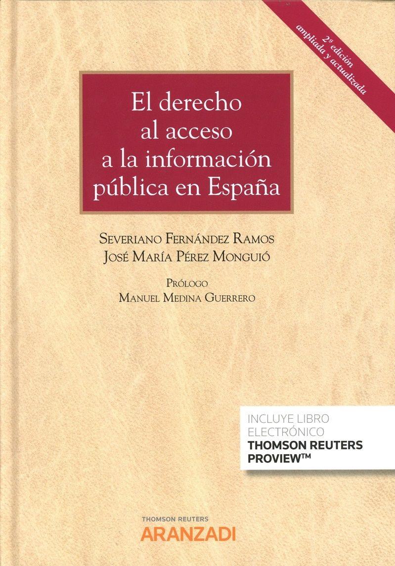 El derecho al acceso a la información pública en España 