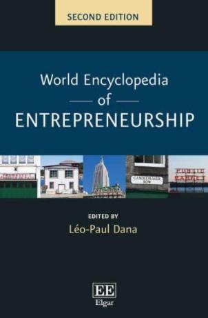 World Encyclopedia of Entrepreneurship
