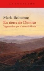 En tierra de Dioniso "Vagabundeos por el norte de Grecia"