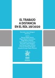 El trabajo a distancia en el RDL 28/2020 