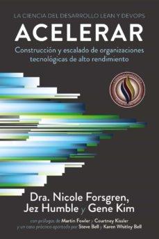 Acelerar "La ciencia del desarrollo Lean y Devops"