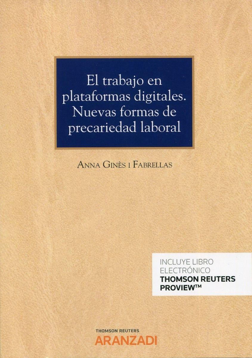 El trabajo en plataformas digitales "Nuevas formas de precariedad laboral "