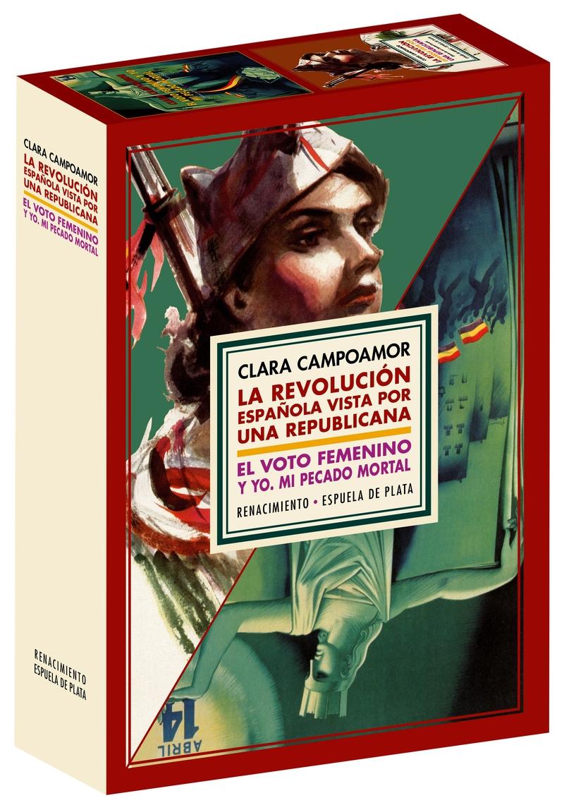 Estuche Clara Campoamor "'La revolución española vista por una republicana 6ED' + 'El voto femenino y yo: mi pecado mortal'"
