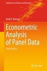 Econometric Analysis of Panel Data