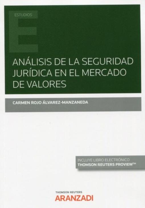 Análisis de la seguridad jurídica en el mercado de valores