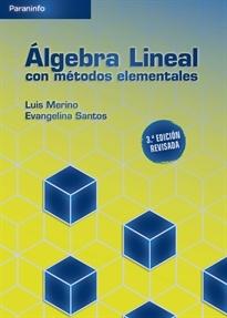 Álgebra lineal con métodos elementales