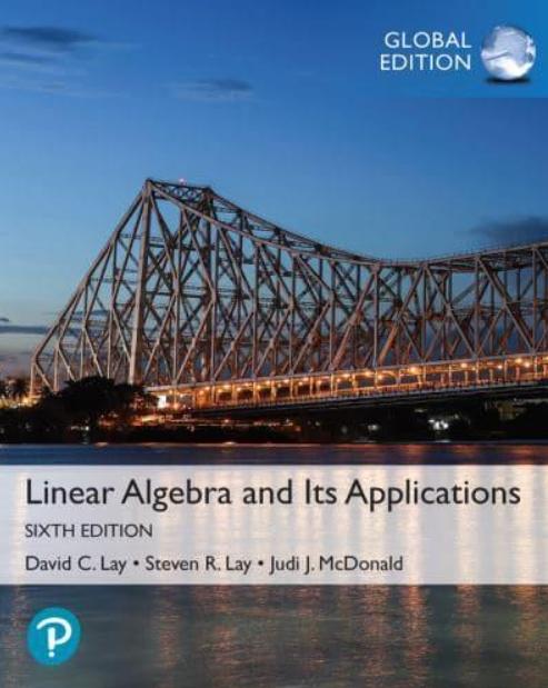 Linear Algebra and Its Applications "Global Edition"