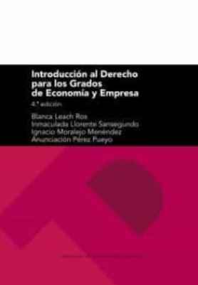 Introducción al derecho para los Grados de Economía y Empresa