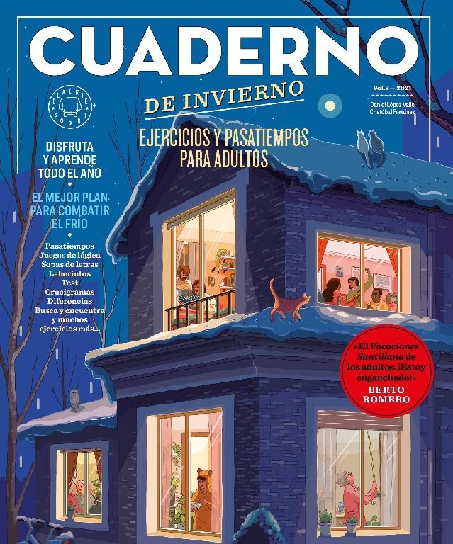 Cuaderno de invierno "Ejercicios y pasatiempos para adultos"