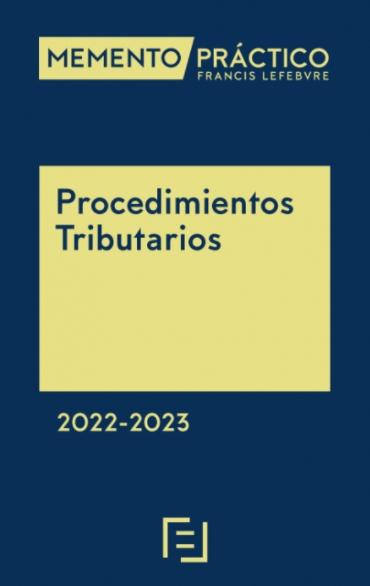 Memento Procedimientos tributarios 2022-2023