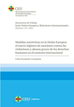 Medidas restrictivas en la Unión Europea "el nuevo régimen de sanciones contra las violaciones y abusos graves "