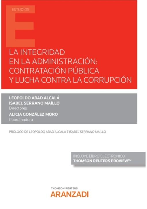 Integridad en la administración "Contratación pública y lucha contra la corrupción"