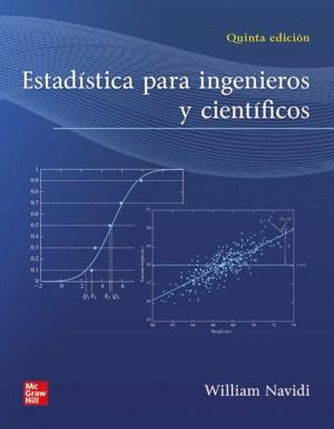 Estadística para ingenieros y científicos