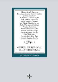 Manual de Derecho Constitucional