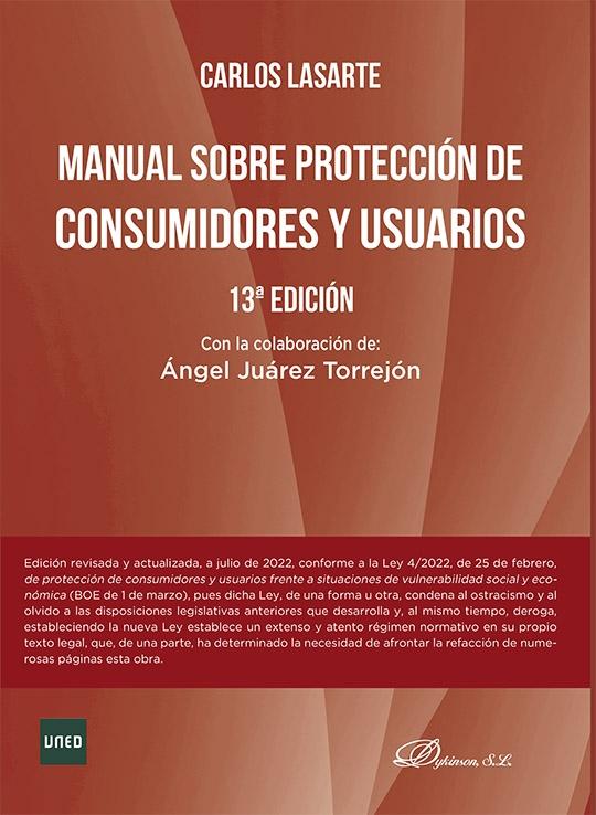 Manual sobre protección de consumidores y usuarios