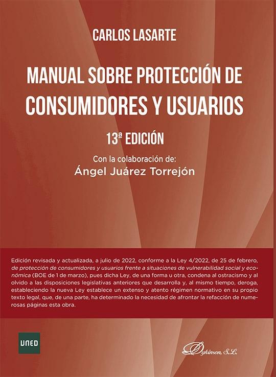 Manual sobre protección de consumidores y usuarios