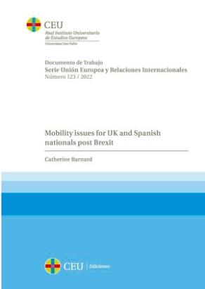 Mobility issues for UK and Spanish nationals post Brexit