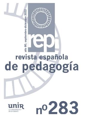 Revista española de pedagogía nº 283