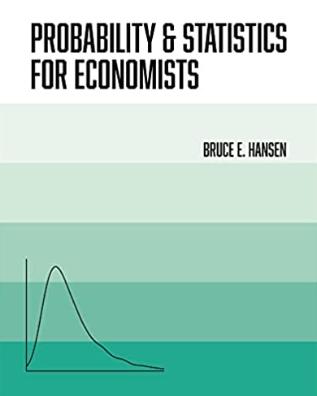 Probability and Statistics for Economists