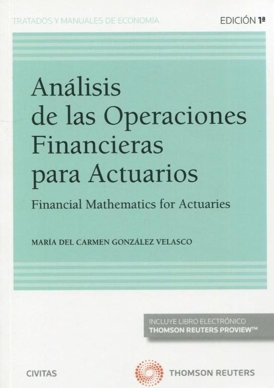 Análisis de las operaciones financieras para actuarios