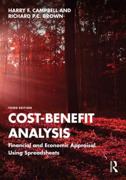 Cost-Benefit Analysis "Financial and Economic Appraisal Using Spreadsheets"