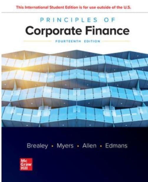 Principles of Corporate Finance