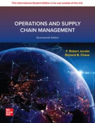 Operations and Supply Chain Management