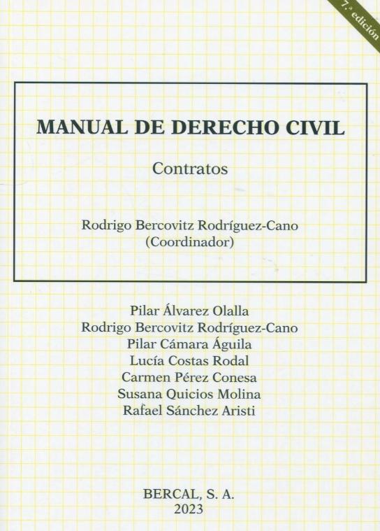 Manual de Derecho Civil "Contratos"