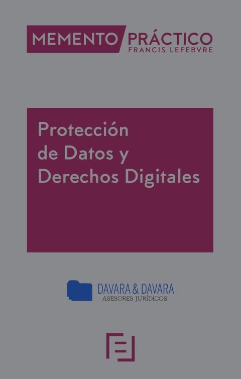 Memento Protección de datos y derechos digitales