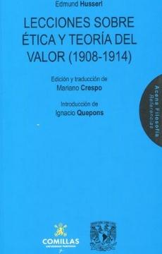 Lecciones sobre ética y teoría del valor (1908-1914)