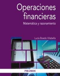 Operaciones financieras "Matemática y razonamiento"