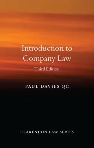 Introduction to Company Law