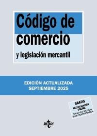 Código de comercio y legislación mercantil