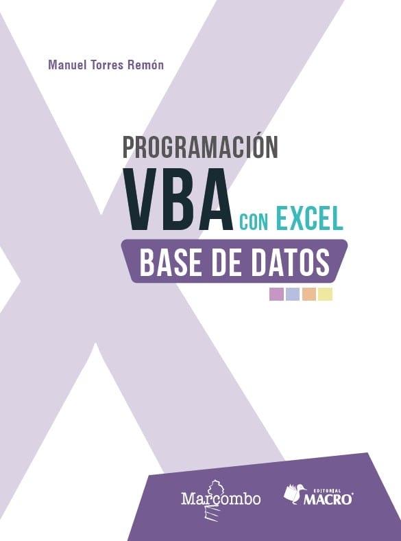 Programación VBA con Excel "Base de datos"