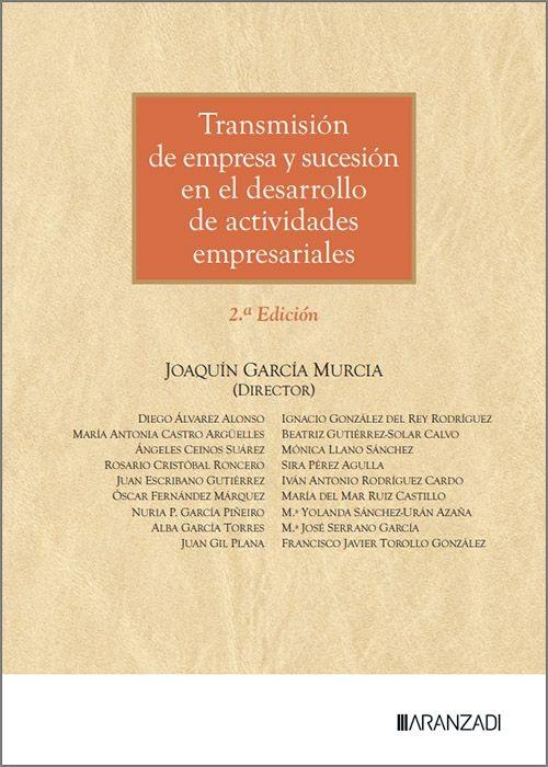 Transmisión de empresa y sucesión en el desarrollo de actividades empresariales