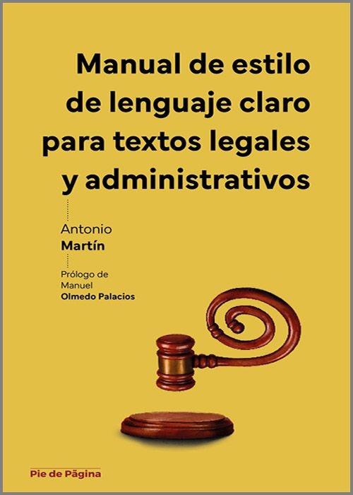 Manual de estilo de lenguaje claro para textos legales y administrtivos
