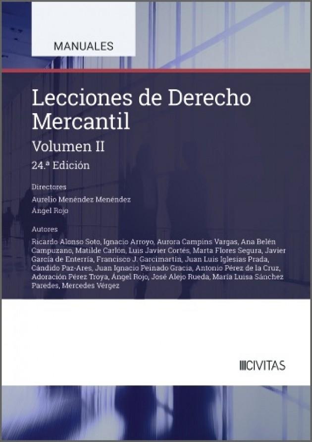 Lecciones de Derecho Mercantil 2026 Vol.II