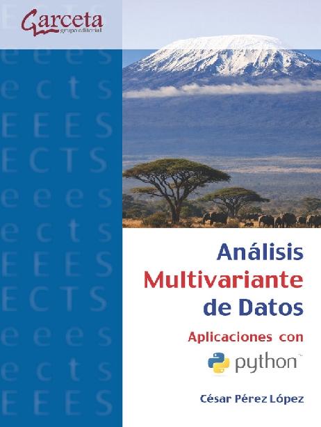 Aanálisis multivariante de datos